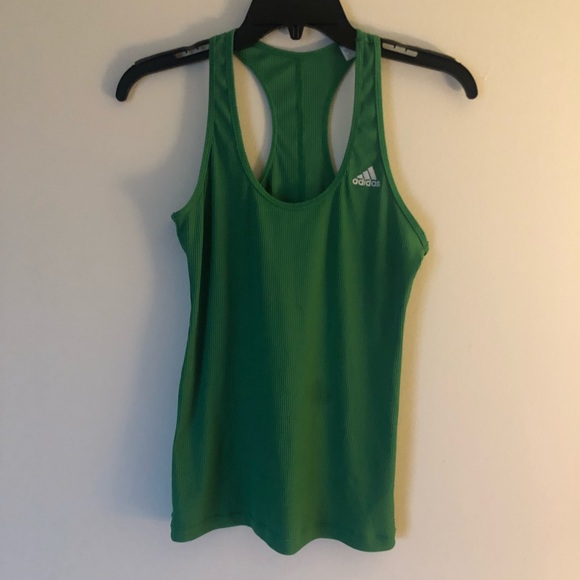 New Green Adidas small work out tank - Picture 1 of 2